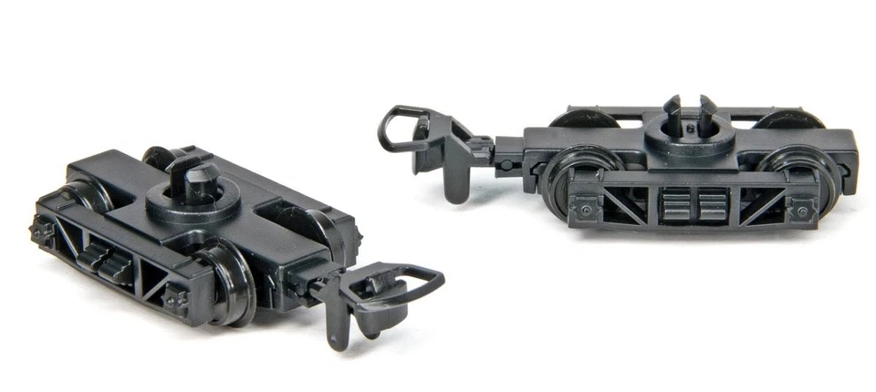 Ruedas y acopladores Peco GR-106 OO-9 Archbar Wagon Bogies Foto 1 de 1