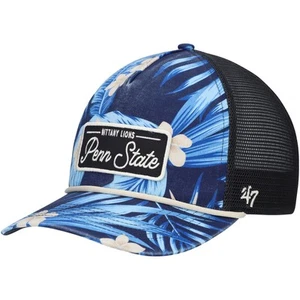 Men's '47 Navy Penn State Nittany Lions Tropicalia Hitch Adjustable Hat - Picture 1 of 4