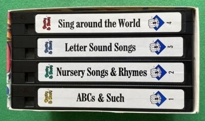 Rusty & Rosy 4 VHS Boxset + FREE DVDs - Education-Waterford Early Reading  - Image 1 of 3