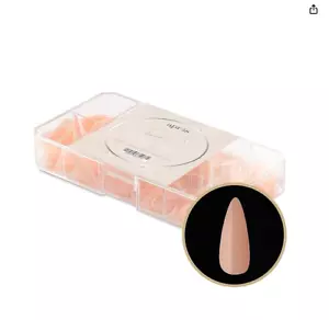 Apres Gel-X Neutrals Natural Emma Stiletto Medium Tips 150Pcs - 11 Sizes - Picture 1 of 1