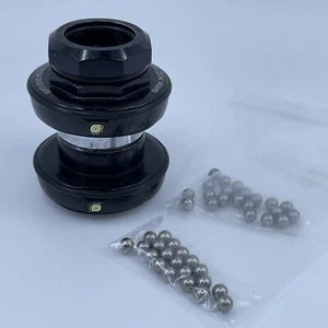 NOS WTB SunTour XC Pro HS-XP01 Grease Guard Threaded 1-1/8" Headset Black NEW - Picture 1 of 6