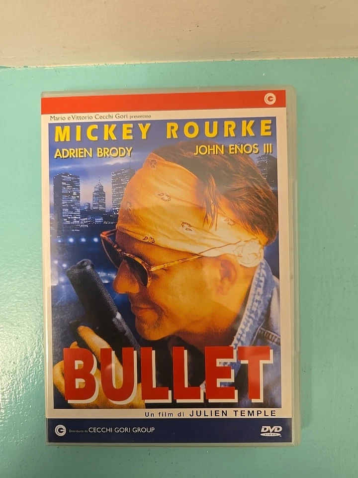 Bullet DVD RARO FUORI CATALOGO CECCHI GORI MICKEY ROURKE - Immagine 1 di 4