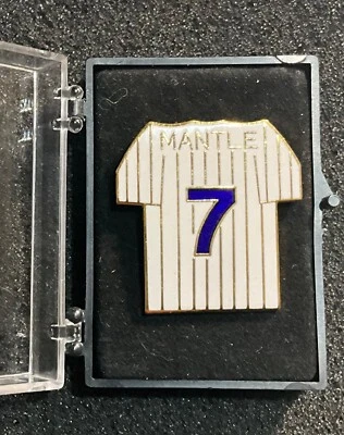 New York Yankees  Mickey Mantle Limited Edition  300 Jersey  Pin - Image 1 of 2