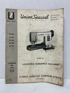 UNION SPECIAL CATALOG NO. 194-3 SECOND EDITION (CLASS 30) *FREE SHIPPING* - Picture 1 of 3