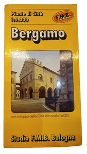MAPPA PIANTA CITTA BERGAMO F.M.B. 9788877750037 ANNO 1993 USATA POCHISSIMO - Picture 1 of 1