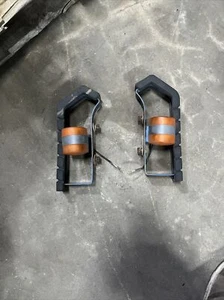 TU200 Land Hope BOLENS Iseki Tractor 2 Rear Fender Handles With Lights - Picture 1 of 5