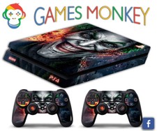 Skin PS4 SLIM - JOKER - Cover Adesiva Vinile Lucido HD Playstation 4