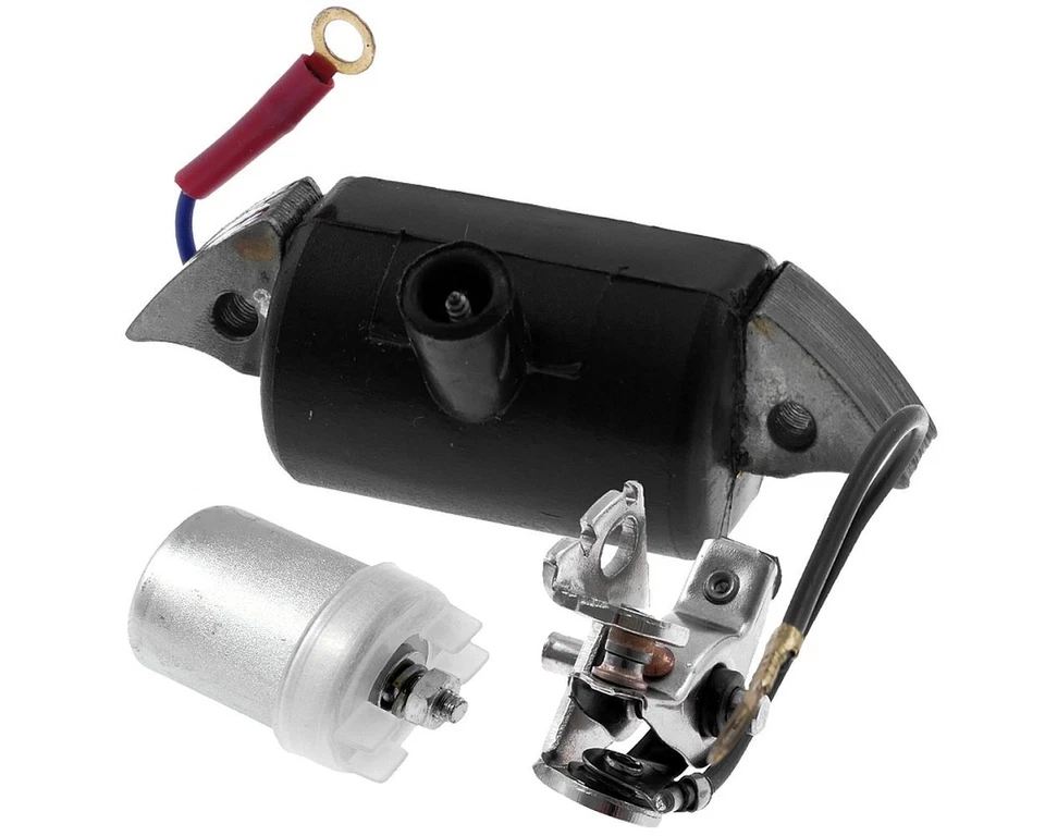 Bobina accensione + interruttore contatto accensione + condensatore per accensione Bosch Hercules - Immagine 1 di 1
