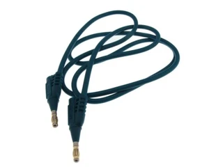 HQ 4 mm Bananenstecker auf Stecker Silikon Messleitungen Kabel - grün - Bild 1 von 1