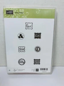 Stampin Up!   Ciao, Baby!   NEU - Stempel - 7 im Set nicht mehr produziert schneller Versand - Bild 1 von 4