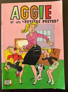 AGGIE et les petites pestes N°17 - Edition de 1975. "Albums Jeunesse Joyeuse" - Imagen 1 de 2