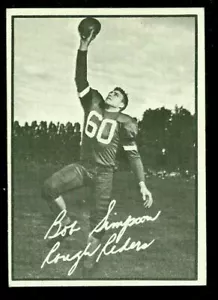 1961 TOPPS CANADA CFL # 87 BOB SIMPSON NM $3.49 SHIPPING CANADA * - Picture 1 of 2