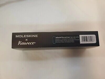 Moleskine X Kaweco Rollerball Pen And Case-Black • 18.95$