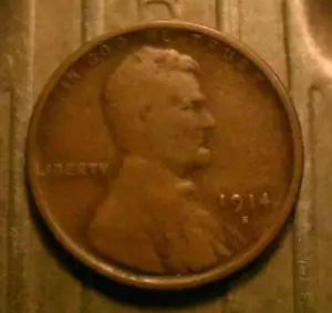 1914-S Lincoln Wheat Cent 1c. (#9263) - Picture 1 of 3