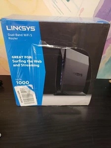 NEW Linksys Dual-Band AC1200 WiFi 5 Router (E5600) - Picture 1 of 4