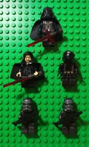 Selten ! LEGO Star Wars 5 Figuren Konvolut Darth Vader Druid Stormtrooper TOP