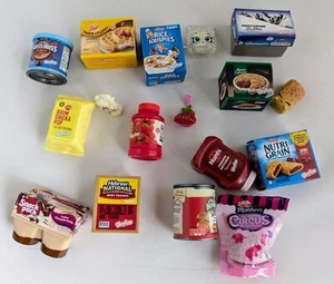 Shopkins Real Littles Brands Miniatures Food Season 12 Collectible YOU CHOOSE - Picture 1 of 6