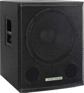 Subwoofer Attivo 300W Woofer 15'' Bassreflex Amplificata HiFi Cassa in Legno - Foto 1 di 8