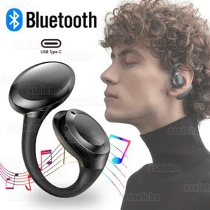 Bluetooth 5.3 Headset Stereo Kopfhörer Kabellos Ohrhörer Mit Mikrofon Für Handy - Zdjęcie 1 z 14