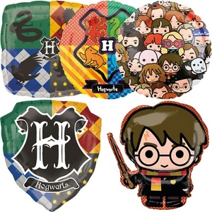 GLOBO DE LÁMINA HARRY POTTER + HOGWARTS - Decoración Niños Cumpleaños Globo - Imagen 1 de 8