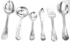 BOSTON SHELL by Towle Silverplate 6 Piece Serving Set NEW NEVER USED - Picture 1 of 6