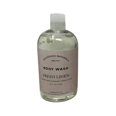 Hillhouse Naturals Body Wash 16 Oz. - Fresh Linen