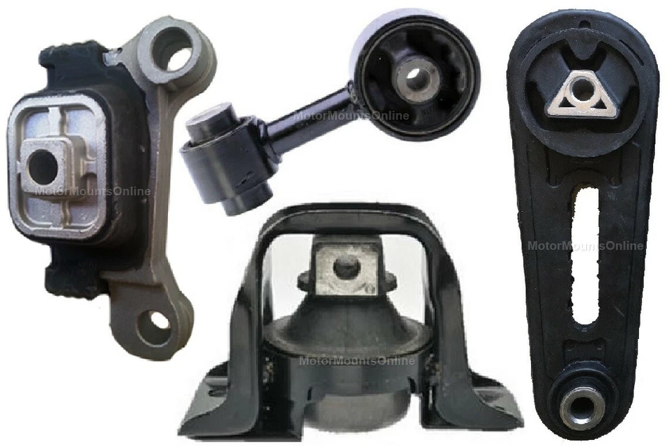 9R1358 4 piezas soportes de motor aptos para motor de 2,0 L Nissan NV200 2013 - 18 transmisión automática Foto 1 de 1