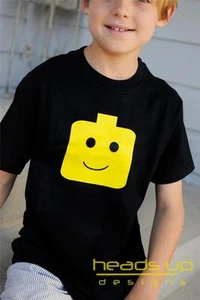Lego Shirt Toddler Power Girl Kid Child Baby Newborn Costume Lego tshirt Tee - Picture 1 of 4