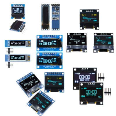 IIC I2C/SPI Screen 0.49/0.69/0.91/0.96/1.3 inch OLED Display Module For Arduino - Bild 1 von 4