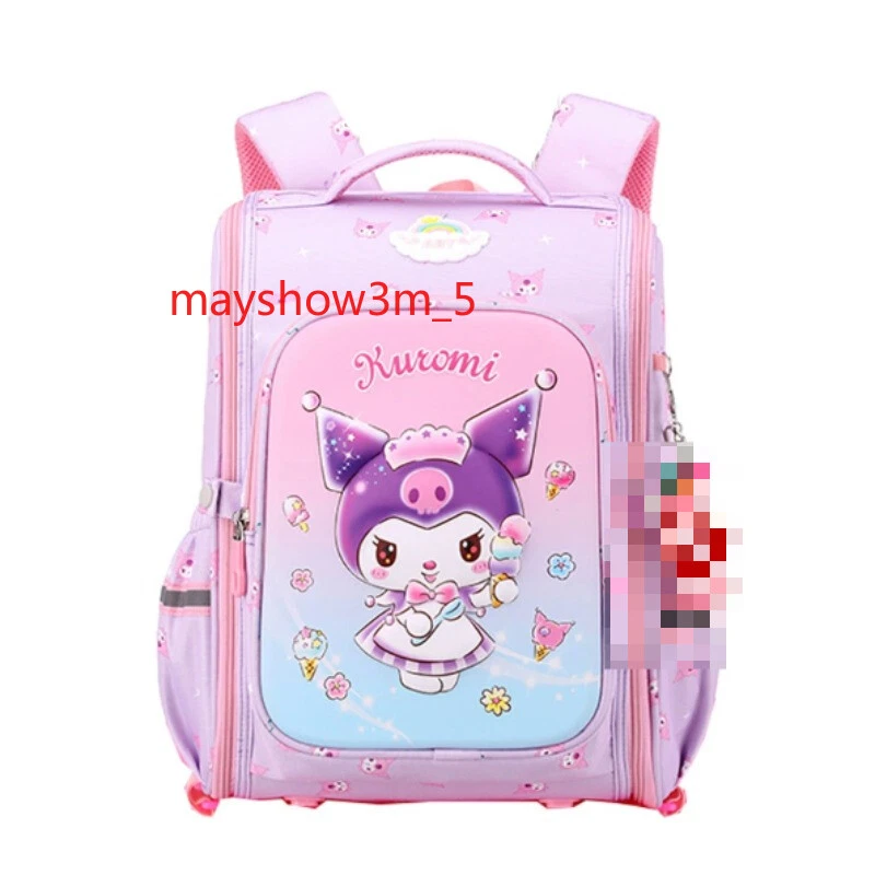 Kuromi Niños Trolley Estuche Mochila Estudiante Bolsa de Viaje 6 Ruedas Regalo Halloween NUEVO Foto 1 de 4