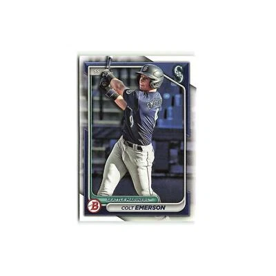 Colt Emerson 2024 Bowman Prospects #BP-10 Seattle Mariners Baseball Card NM - Image 1 of 3