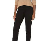 NEW Size 4-22 Short/Ave Gloria Vanderbilt Ladies Amanda Stretch Denim Black Jean