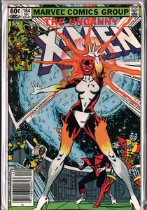 UNCANNY X-MEN #164 KEY 1st Appearance BINARY Newsstand (1983) Marvel VF+ (8.5) - Picture 1 of 1