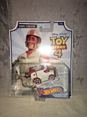 Hot Wheels Toy Story 4 Duke Caboom Character Car by Disney and Pixar #7  - Image 1 of 2
