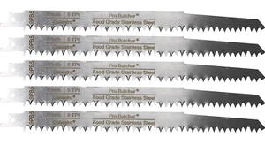 9-Inch Stainless Steel Frozen Meat Bone Cutting Saw Blades for Reciprocating ... - Picture 1 of 12