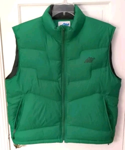 Eastern Mountain Sports EMS Goose Down Puffer Vest Green  Men's Size M Full Zip - Picture 1 of 10