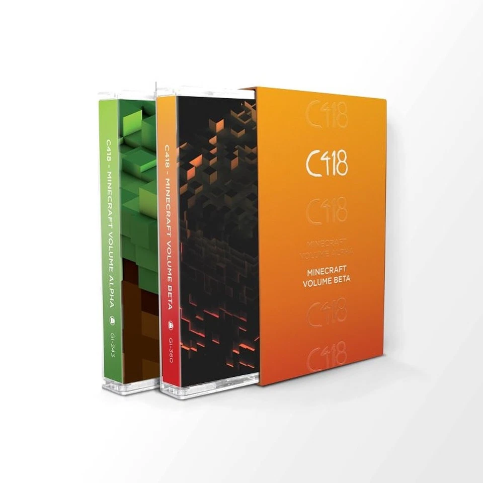 C418 Minecraft Alpha Beta Cassette GI444CS