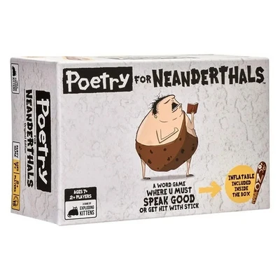 Poetry for Neanderthals Word-Guessing Card Game - Image 1 of 4