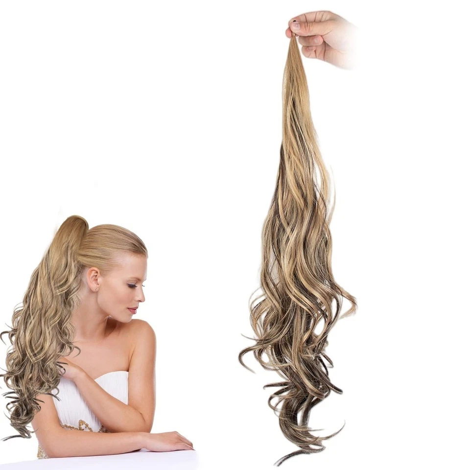 Braiding Hair Extension Curly Long Pre Stretched Silver Grey/Beige Code2011 《●》 - Image 1 of 1