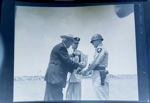 Vintage 1960s Army Photo Negatives - Military In Mess Tent Kodak Safety Film - Picture 1 of 8
