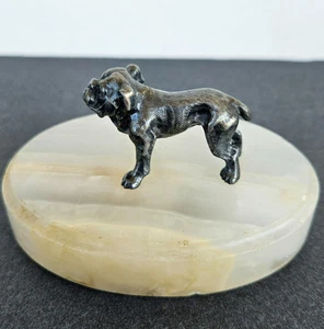 Antiguo Pisapapeles Bulldog Sampson & Mordan Sheffield de Plata de Ley 925 del Reino Unido - Imagen 1 de 15
