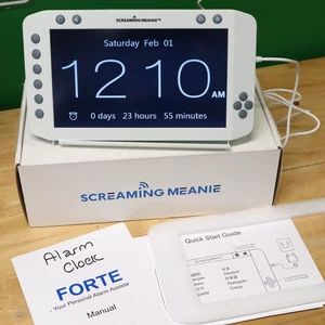Forte Alarm Clock - 10.5” Screaming Meanie Alarm Clock - Very Loud See video - Picture 1 of 11