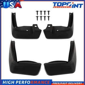 For 08-12 Honda Accord Sedan Splash Guards Fender Mudguard Set of 4 Mud Flaps - Bild 1 von 6