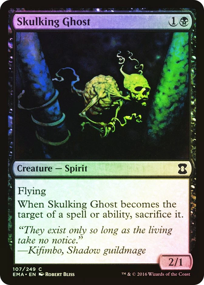 MTG FOIL Skulking Ghost  - Eternal Masters #107 - Image 1 of 1