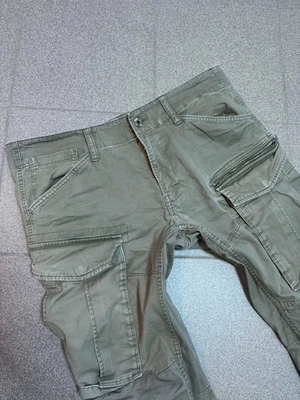 Orig. G Star Raw Rovic Cargo -khaki   washed - W36 -  L34 -Stretch    ** - Bild 1 von 4
