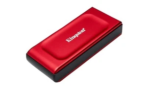 Kingston XS1000 1TB External SSD USB 3.2 Gen 2 Portable Solid State Drive Red -S - Afbeelding 1 van 4