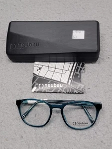 Neubau Eyewear T014 Sam Optical Brille Brillengestell 50-18-135 blau türkis - Bild 1 von 8