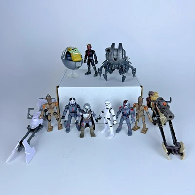 Star Wars Mission Fleet Micro Action Figures Lot Vehicle Darth Maul Stormtrooper - Image 1 of 4