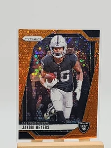 Discoteca naranja Panini Prizm NFL 2024 Jakobi Meyers #151 Raiders - Imagen 1 de 2