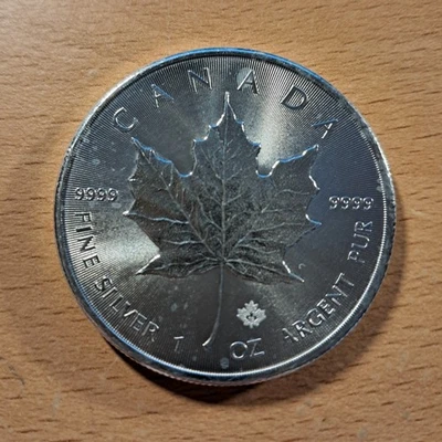 1 oz Silbermünze 999 Feinsilber 5 Dollar 2016 Canada Anlage - Bild 1 von 2